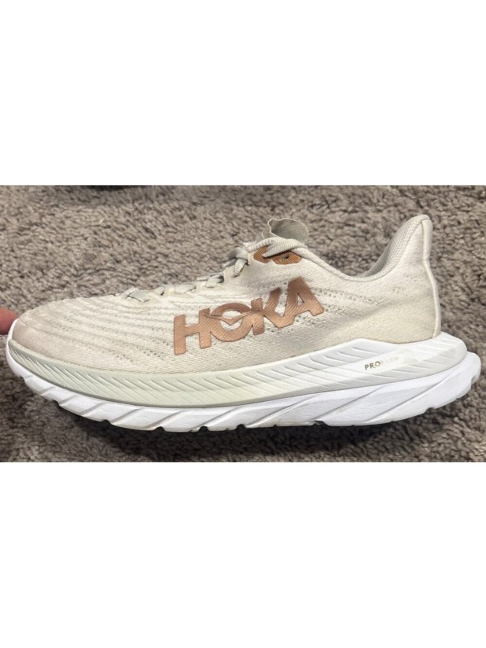 Hoka Mach 5 - White Copper - Women’s 8